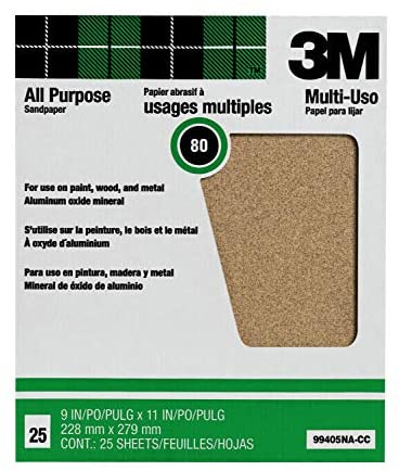 3M Pro-Pak Aluminum Oxide Sheets for Paint and Rust Removal