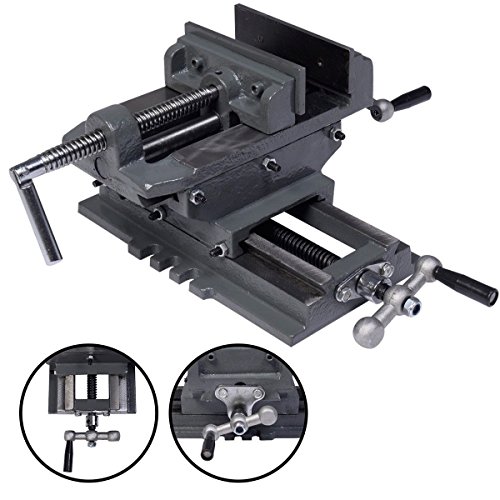 5 Cross Drill Press Vise X-Y Clamp Machine Slide Metal Milling 2 Way HD