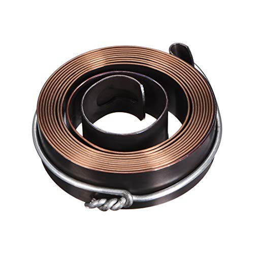 uxcell Drill Press Return Spring, Quill Spring Feed Return Coil Spring Assembly, 6Ft Length 65.5mm x 19mm x 1mm