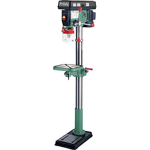 Grizzly G7944 12 Speed Heavy-Duty Floor Drill Press, 14-Inch