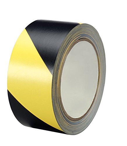 Black & Yellow Hazard Warning Safety Stripe Tape 2 X 54 feet