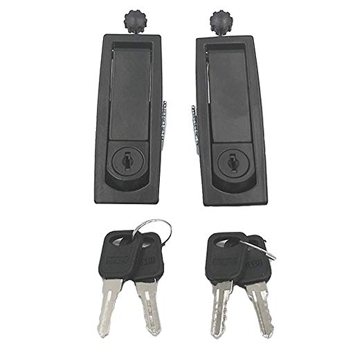 2 PCS Compression Latch OEM Replacement Southco C2-43-25 Flush Lever Marine Applicable Door Thickness:1~5mm
