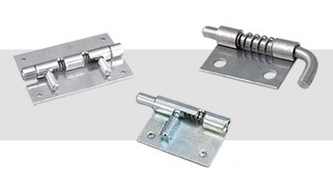 Southco F6 Series Stainless Steel Retractable Door Removal Hinge, 0.05 Leaf Thick, 2 Open Width, 1/4 Pin Diameter, 3 Long