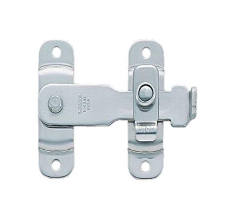 Stainless Steel 304 Spring Loaded Bar Latch, Polished Finish, Non Locking, 2 31/64" Length (Pack of 1)