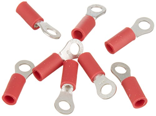 대동 단자 제조 DST 절연 피복부 압착단자 원형 단자(RAV형태)빨강 RAV1.25-3.5 R 1 상500개 들이