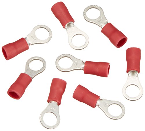 대동 단자 제조 DST 절연 피복부 압착단자 원형 단자(RBV형태)빨강 RBV1.25-5 R 1 상500개 들이