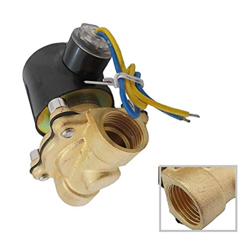 High Performance - 3/8 inch 12V DC VDC Brass Solenoid Valve NPT Gas Water Air Normally Closed