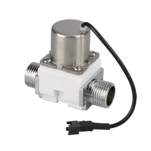 Water Valve, Plastic 1/2 DC 4.5V Water Control Electric Pulse Solenoid Valve Accessory for Automatic Switch Control