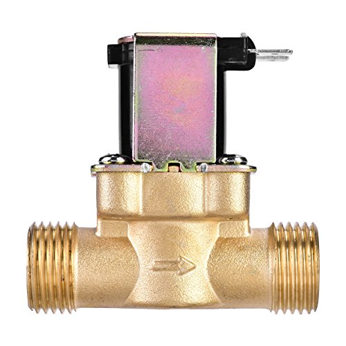 1/2" DC 24V Normally Closed Brass Electric Solenoid 마그네틱 Valve Water Control
