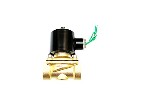 3/4 inch 24V AC Brass Electric Solenoid Valve NPT Gas Water Air Normally Closed