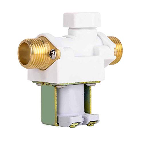 Beduan 12V Plastic Water Electric Solenoid Valve Normally Closed 1/2&#34;