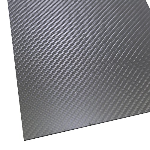 SHINA 1Pc 3x400x500mm 3K 100% Carbon Fiber 플레이트 Panel Sheet 3mm Thickness 매트 Surface