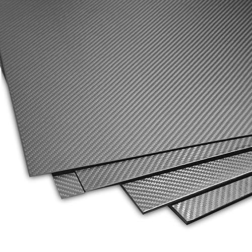 200 X 300 1 MM Carbon Fiber Sheets 100% 3K Twill 매트 Plate