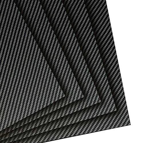 3.0mm 200x300mm Carbon Fiber Sheets 100% 3K Twill 매트 Plate