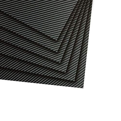 3.0x600x600mm Carbon Fiber Sheets 100% 3K Surface Twill 매트 Plate