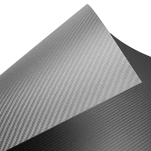USAQ 500x400x0.3mm Pure 3k Carbon Fiber Veneer Sheet Panel Twill Weave 매트 Finish