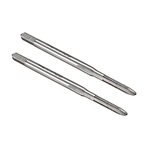 uxcell Metric Machine Tap M3 x 0.5mm H2 HSS Uncoated 3 Straight Flutes Thread Tapping DIY Tool 2pcs