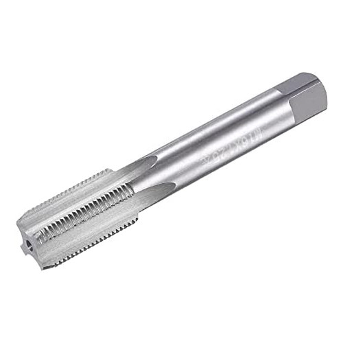 uxcell Thread Milling Threading Tap M13 x 1.5, Metric Left Hand Machine HSS (High Speed Steel) Uncoated 4 Straight Flutes Screw Tap H2 Tolerance