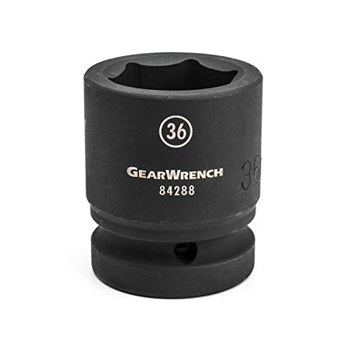 GEARWRENCH 1 Drive Standard Impact Metric Socket 30mm, 6 Point - 84285