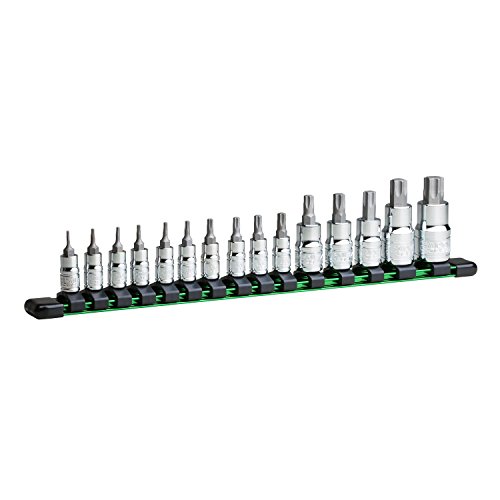 Capri Tools 30500-15TB Star Bit Socket Set, Advanced Series, 15-Piece