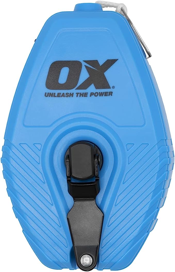 OX Tools Trade 싱글 기어 굵은 라인 초크 릴 | 길이 100피트 | OX-T505630