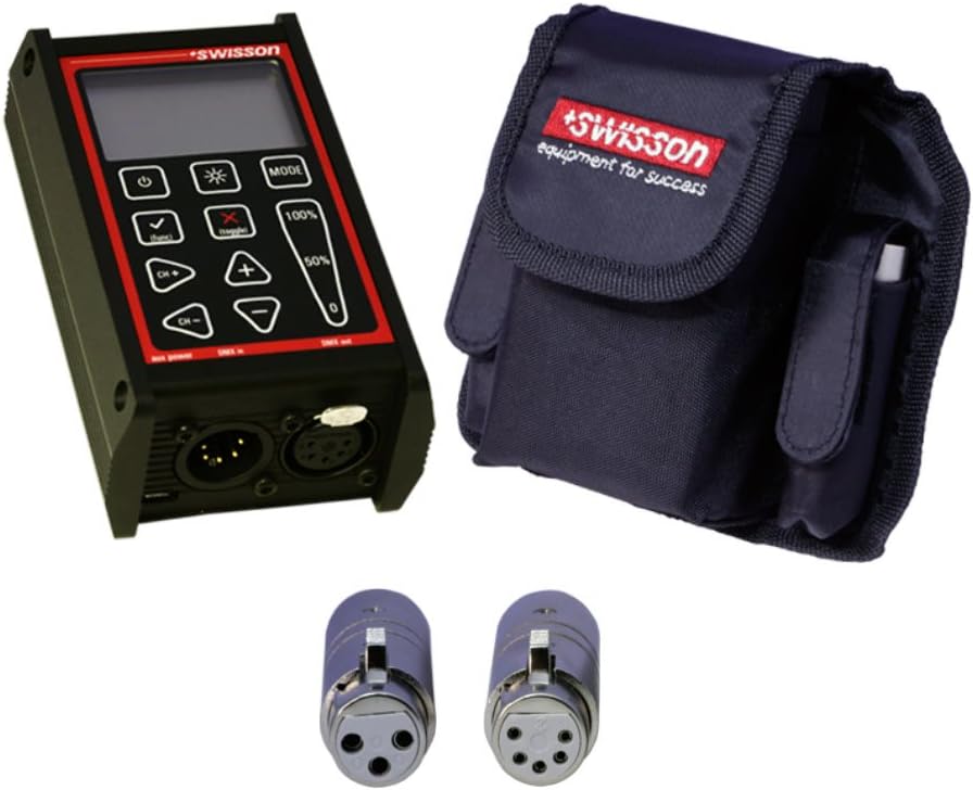 Swisson XMT-120A DMX 측정 도구 테스터 키트 DMX512 조명 - 세금포함