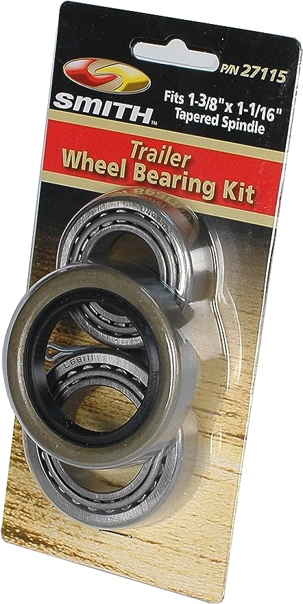CE Smith - Bearing Kit with 1-1/16” to 1-3/8” Tapered Spindle - Essential Boat Repair Kit with Durable Parts
