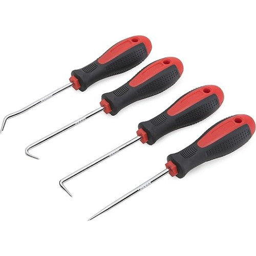 Precision Hook and Pick Set for Automotive 4-Piece Hand Tools