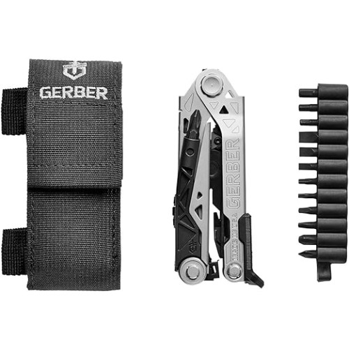 Gerber Gear 30-001194N Center-Drive Multitool with Bit Set, and Sheath