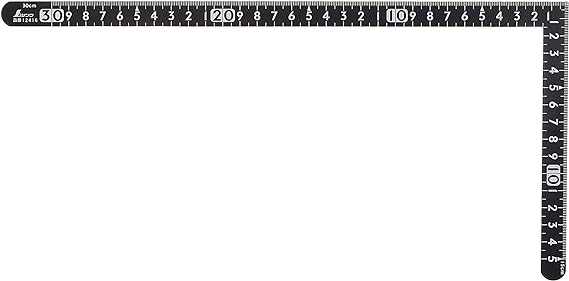 신와 측정 (Shinwa Sokutei) 선데이 카펜터 15 × 30 12416 블랙