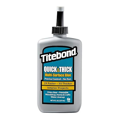 Titebond 퀵앤틱 multi-surface 접착제