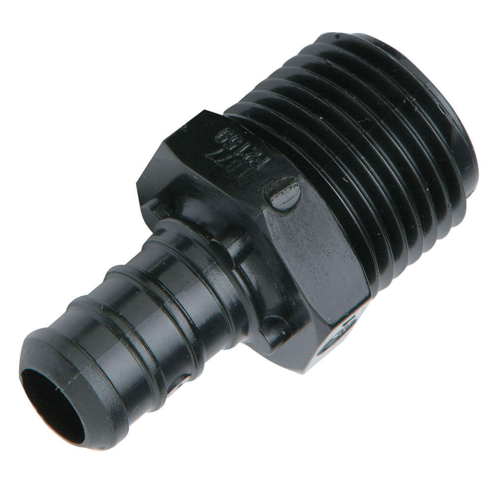 ZURN QQPMC44X Pex And Pipe Adapter Polyalloy 3/4 In