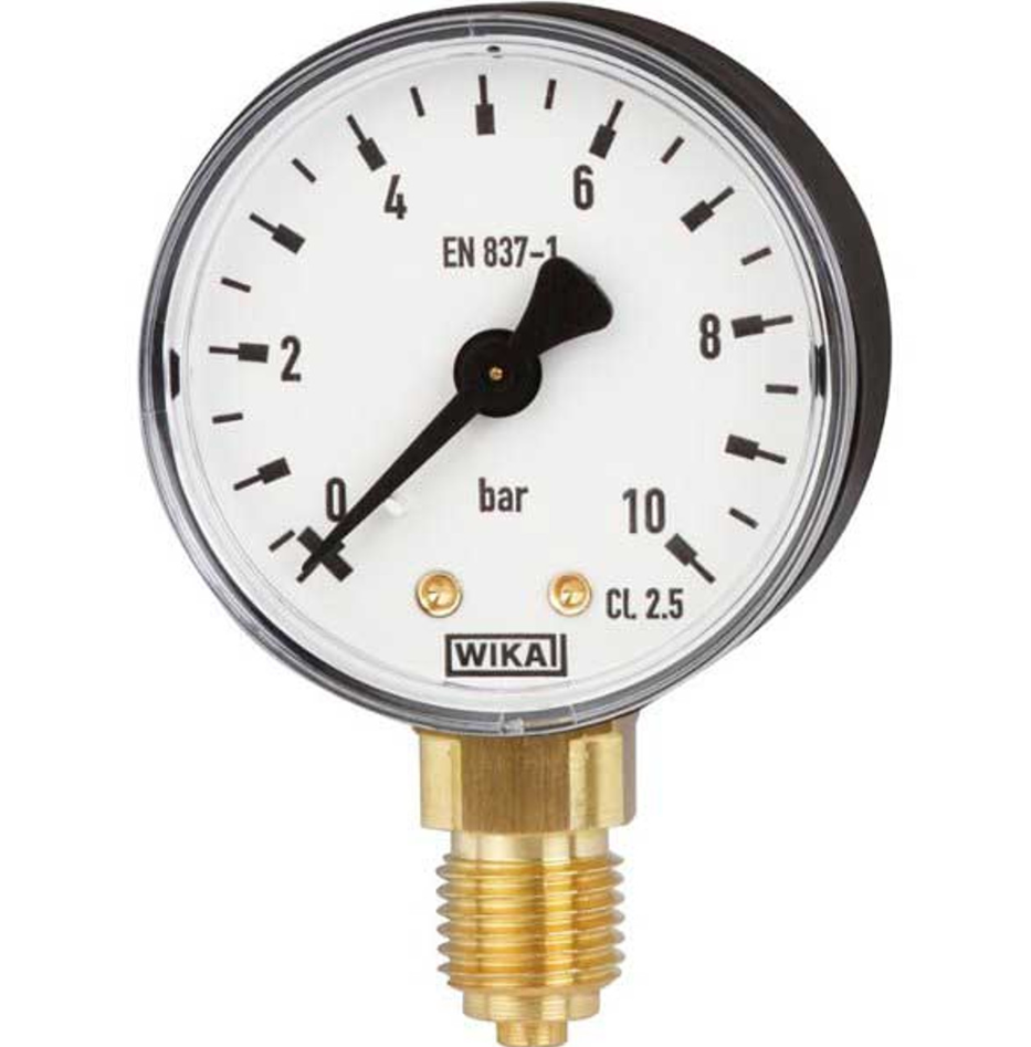 8991146 WIKA 111.10 Pressure Gauge, 0-100 PSI, 2.5